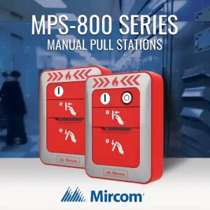 New MPS-800 Series Manual Pull Stations